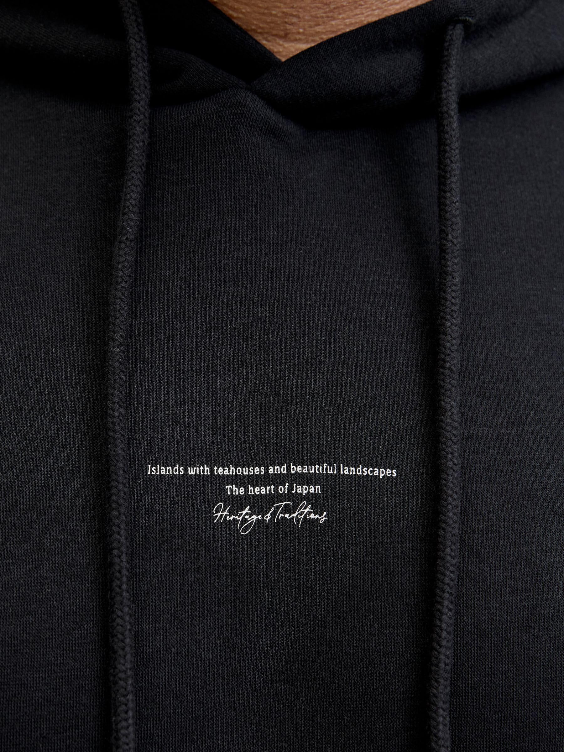 JACK & JONES Jjkenji Sweat Hood Pls Jjkenji Sudadera con Capucha Pls Hombre (Pack de 1)