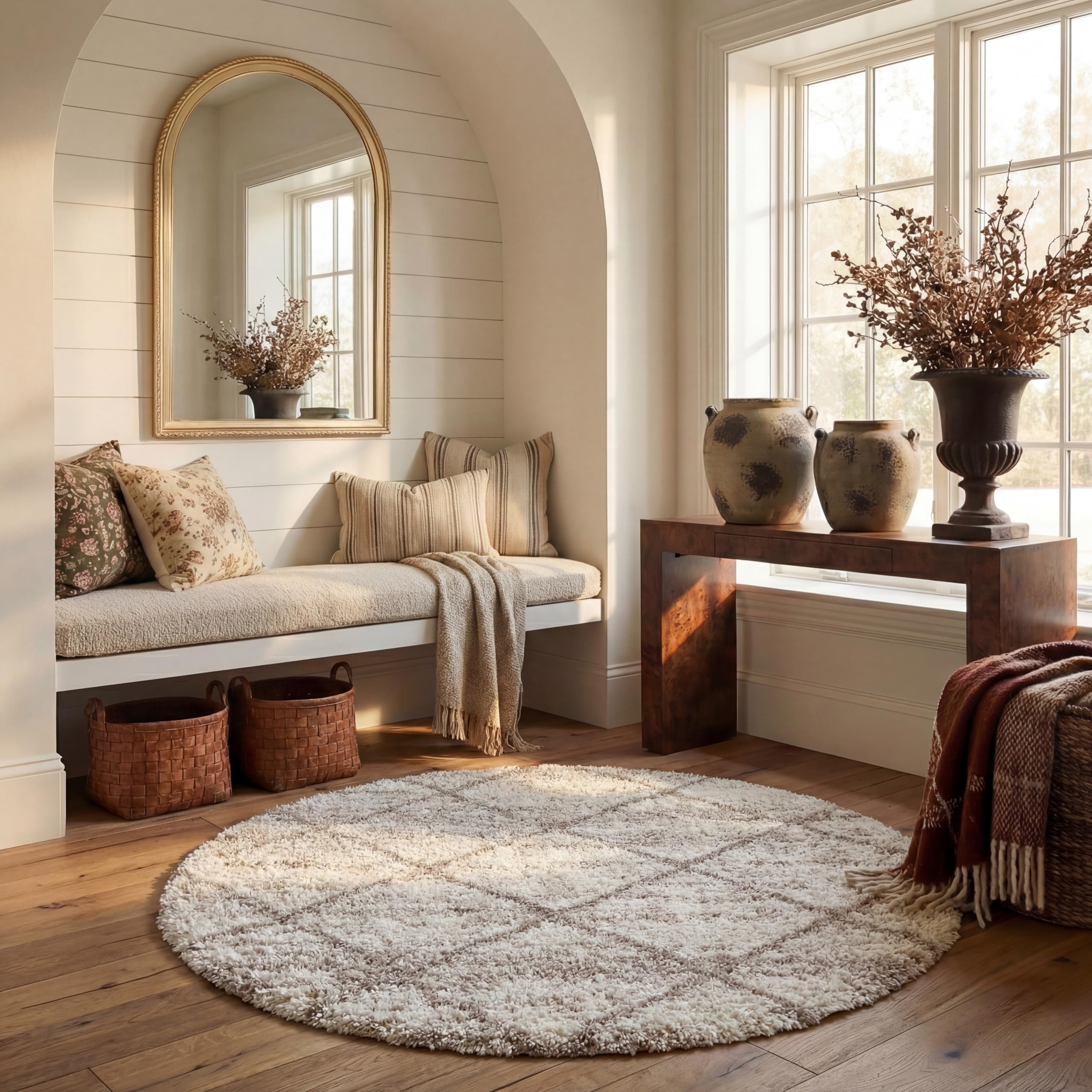 SAFAVIEH Hudson Shag 5ft Round