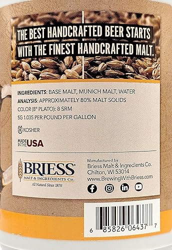 Miniatura 4 de Briess Munich Extracto de malta líquida sin saltar, 3.3 lb.