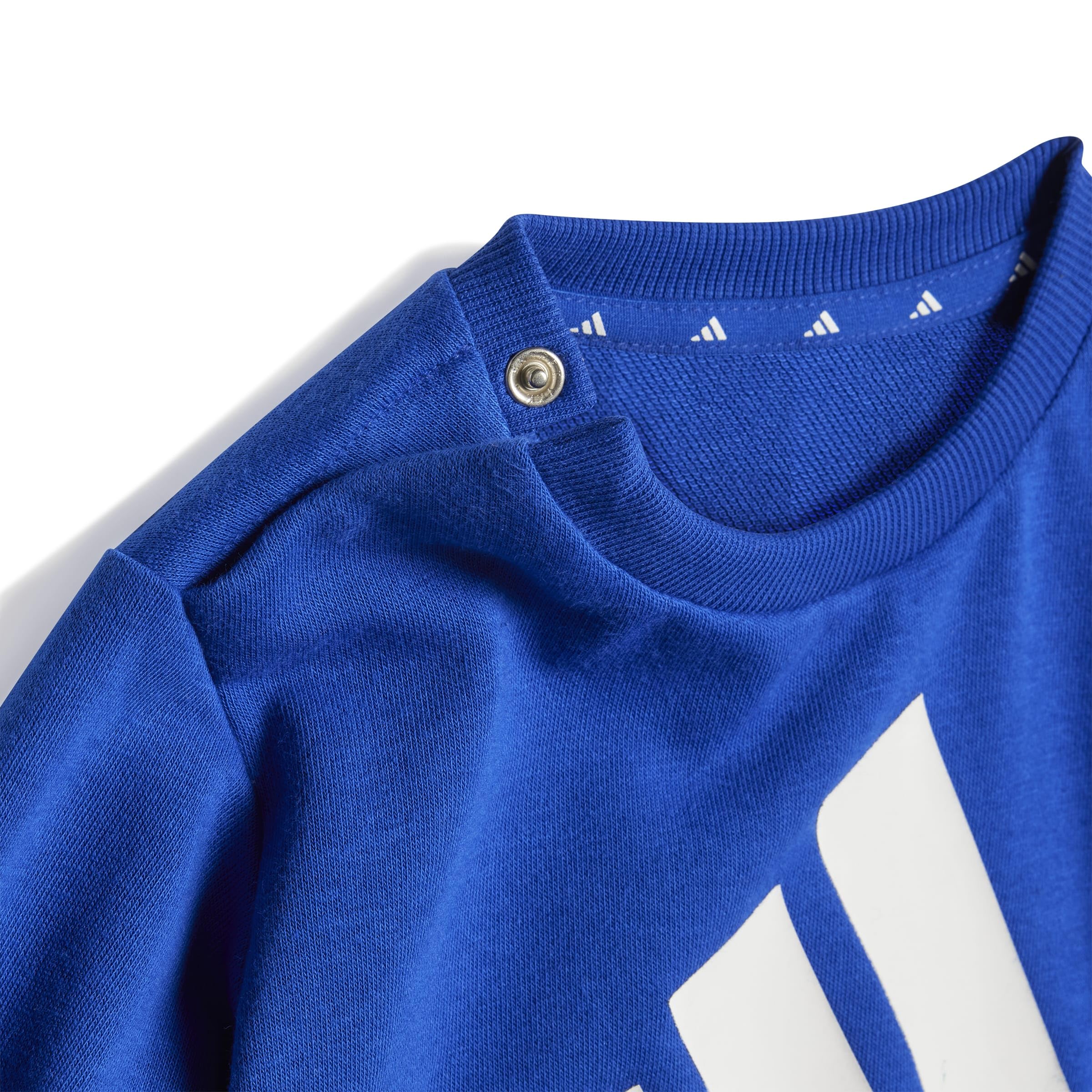 adidas Uniseks - niemowleta Essentials Big Logojogger Track Suit, team royal blue/white, 18-24 Months