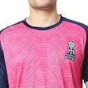 playR x RR TJ Tee – IPL Fan T-Shirt Lightweight, Breathable & Soft Fabric, Comfortable Perfect for Training, Gym, Running, Match Days, Travel & Everyday Casual Wear for All Season Bright Pink gallery image