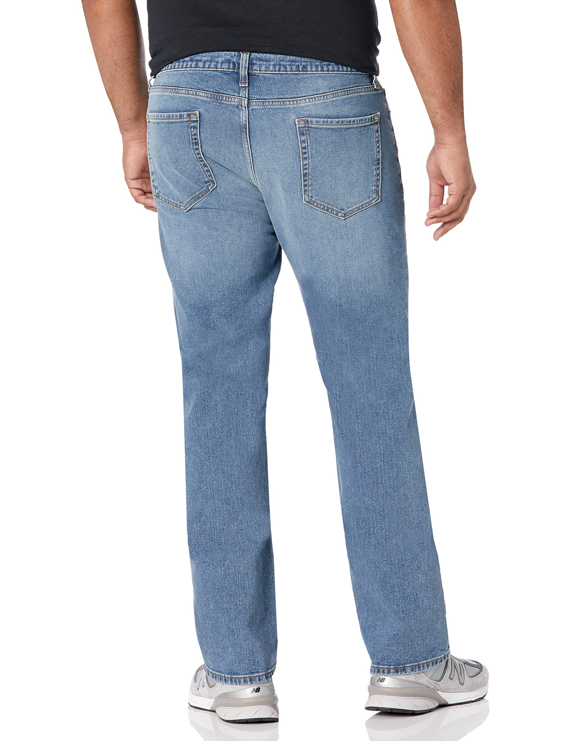 Amazon Essentials Jeans Slim Fit Elasticizzati, Bootcut - colori fuori produzione Uomo