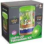 Dan&Darci Light-Up Terrarium Kit for Kids - STEM Science Kit - Educational DIY Toy for Boys & Girls - Birthday Craft Project Idea for Ages 6 7 8 9 10 11 12 Year Old