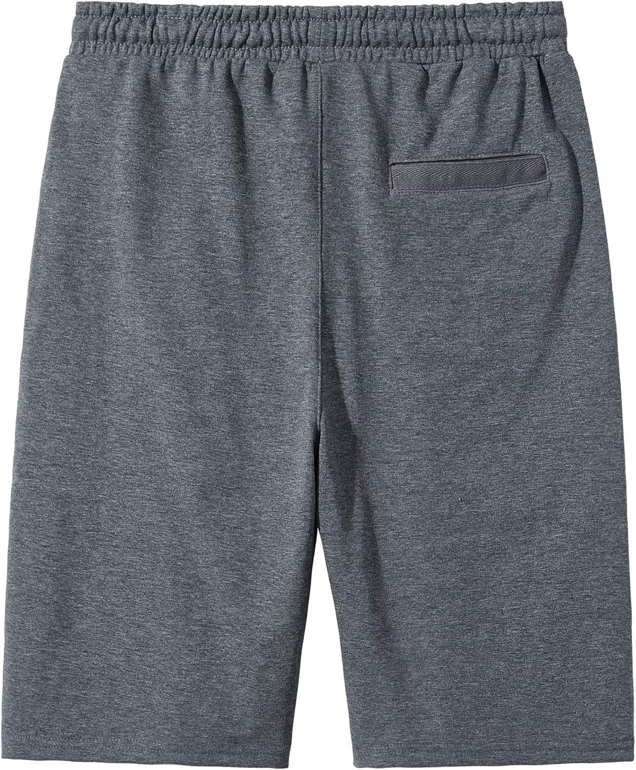 Men’s Casual Cotton Knit Short Drawstring Elastic Jogger Gym Shorts - Image 3