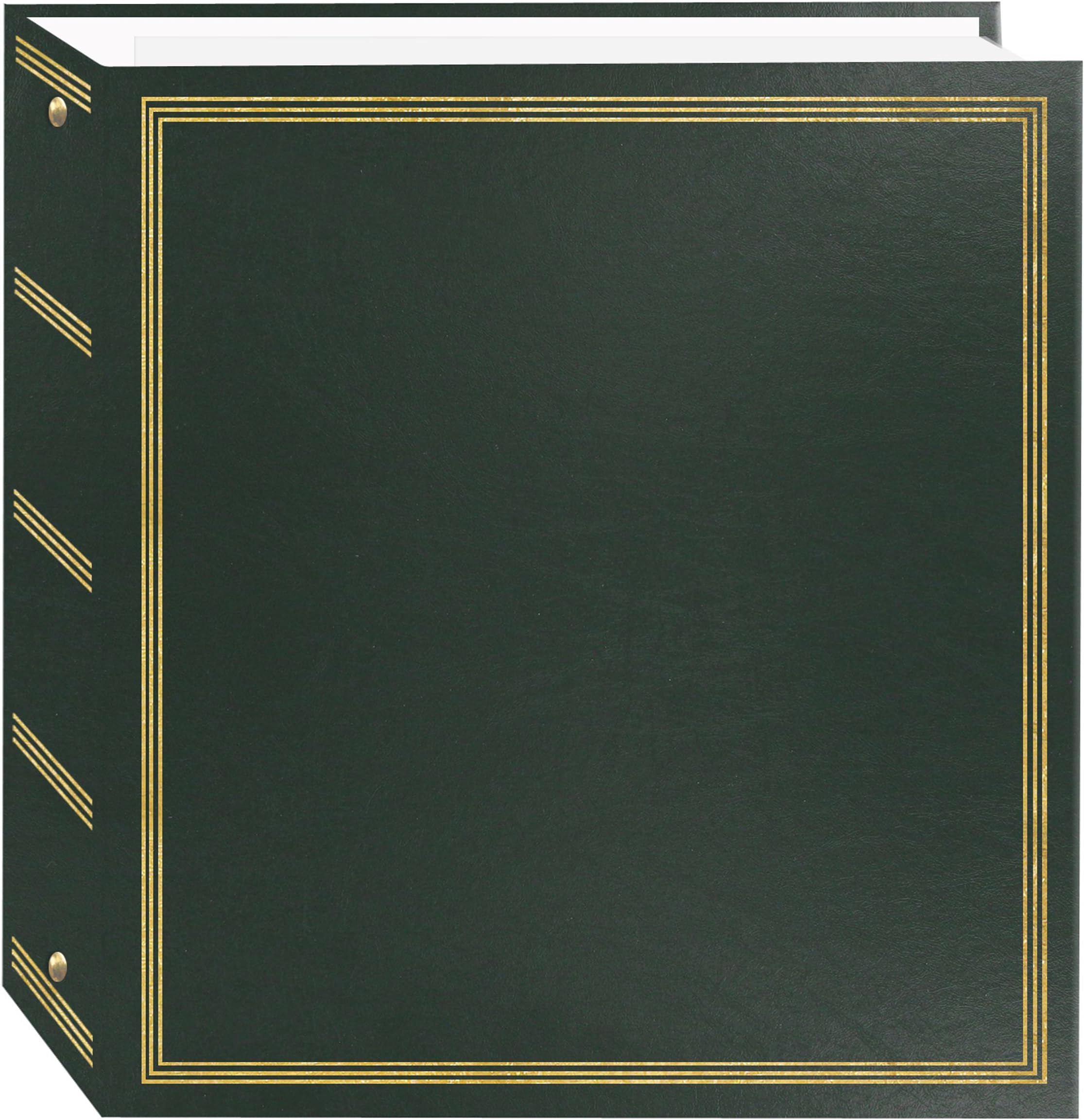 Pioneer Photo AlbumsTR-100/HG TR-100 Hunter Green Magnetic 3-Ring Photo Album 100 Page