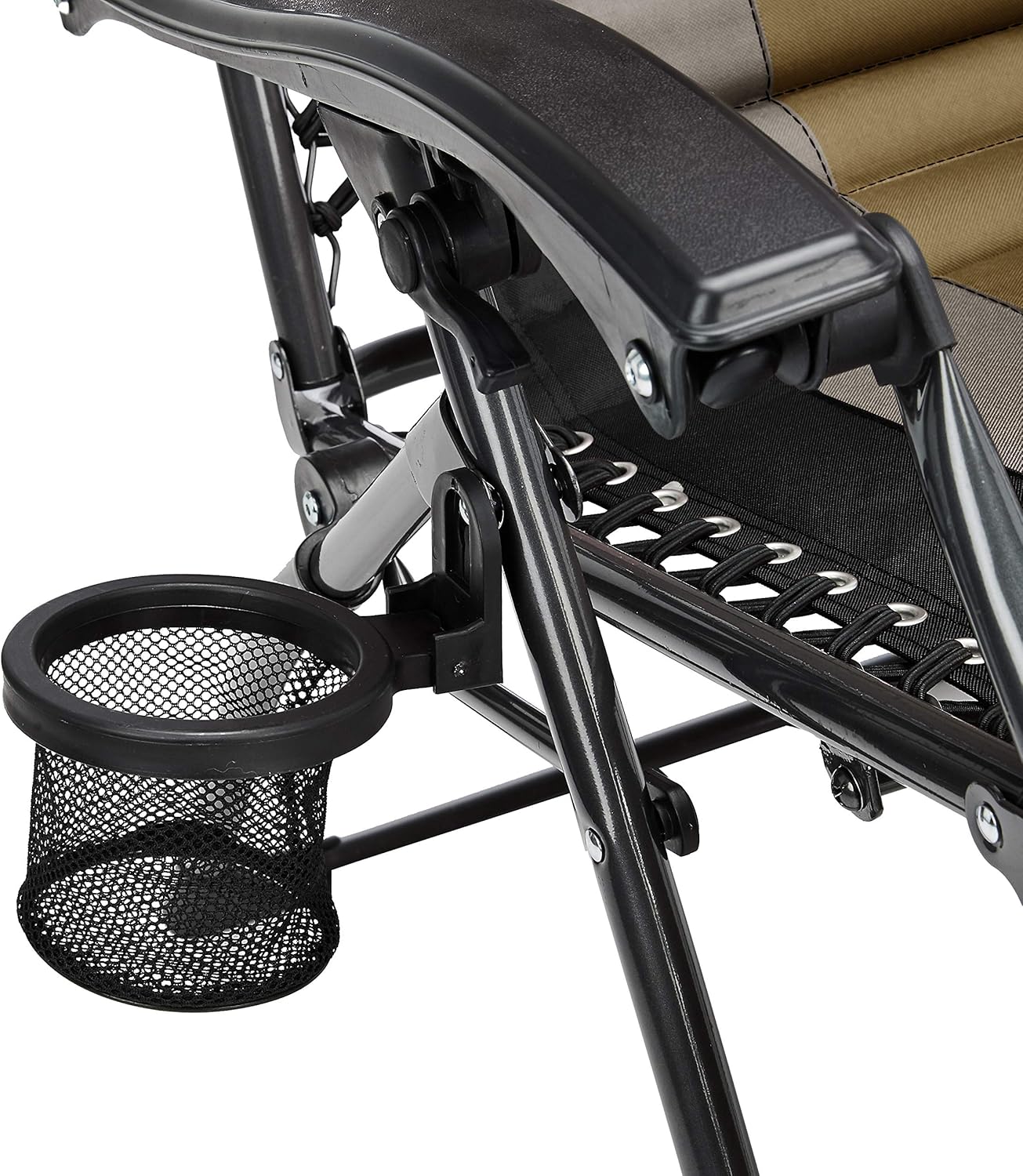  Basics Padded Zero Gravity Patio Chair - Black : Garden & Outdoor
