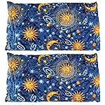 Nature\'s Approach - Basic Herb Pack Rice Heating Pad Microwavable Reusable Heat Pack with Herbal Aromatherapy Fill, Freezer and Microwave Safe for Hot and Cold Therapy, 2 Pack Celestial Indigo