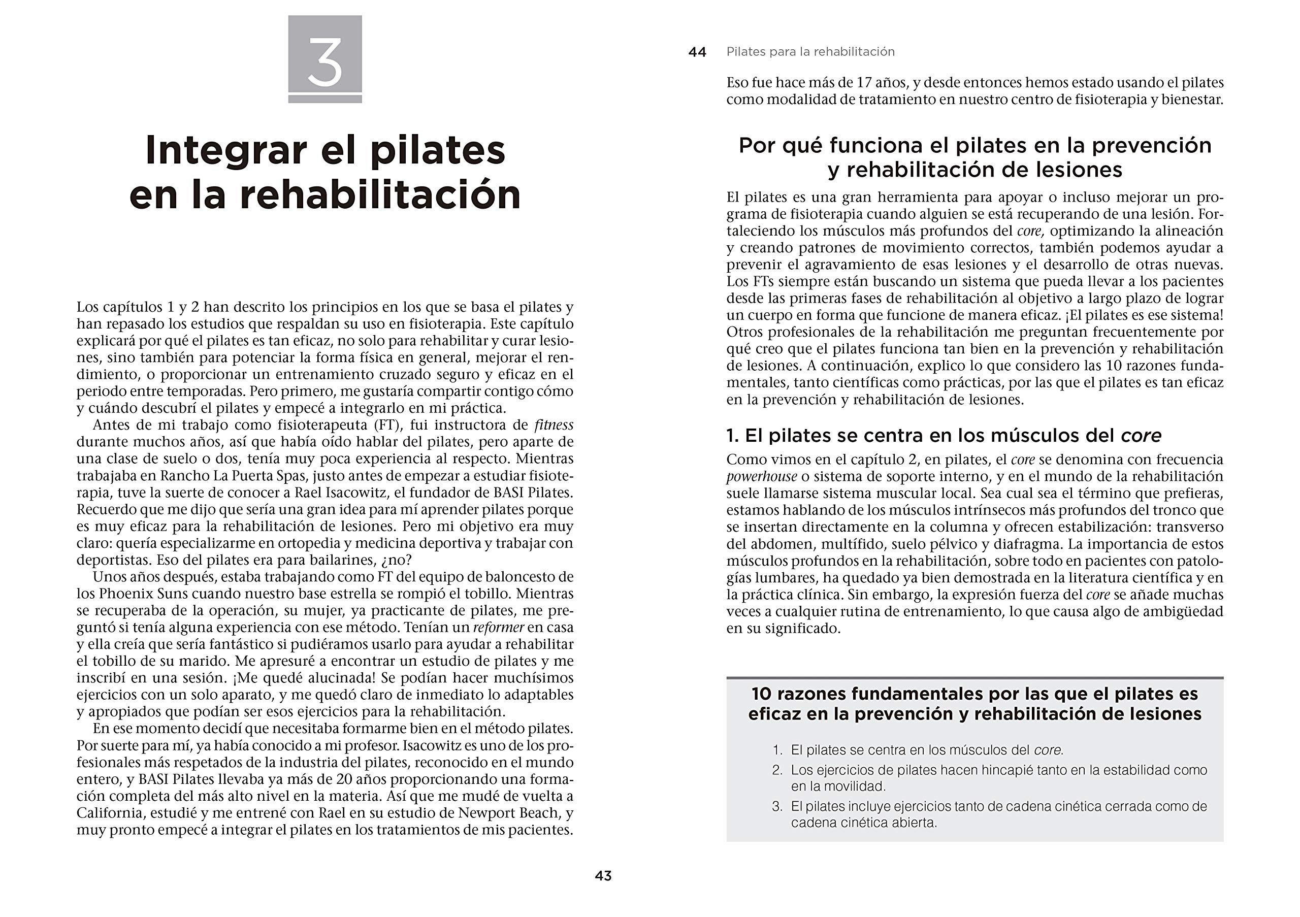 PILATES PARA LA REHABILITACIÓN: Recuperar lesiones y optimizar la estabilidad, la movilidad y la funcionalidad (SIN COLECCION)