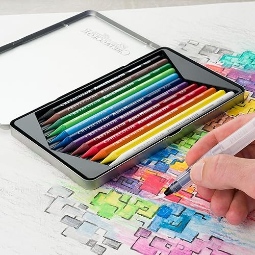 Miniatura 10 de Cretacolor Aqua Monolith - Juego de lápices de acuarela, 24 unidades, multicolor