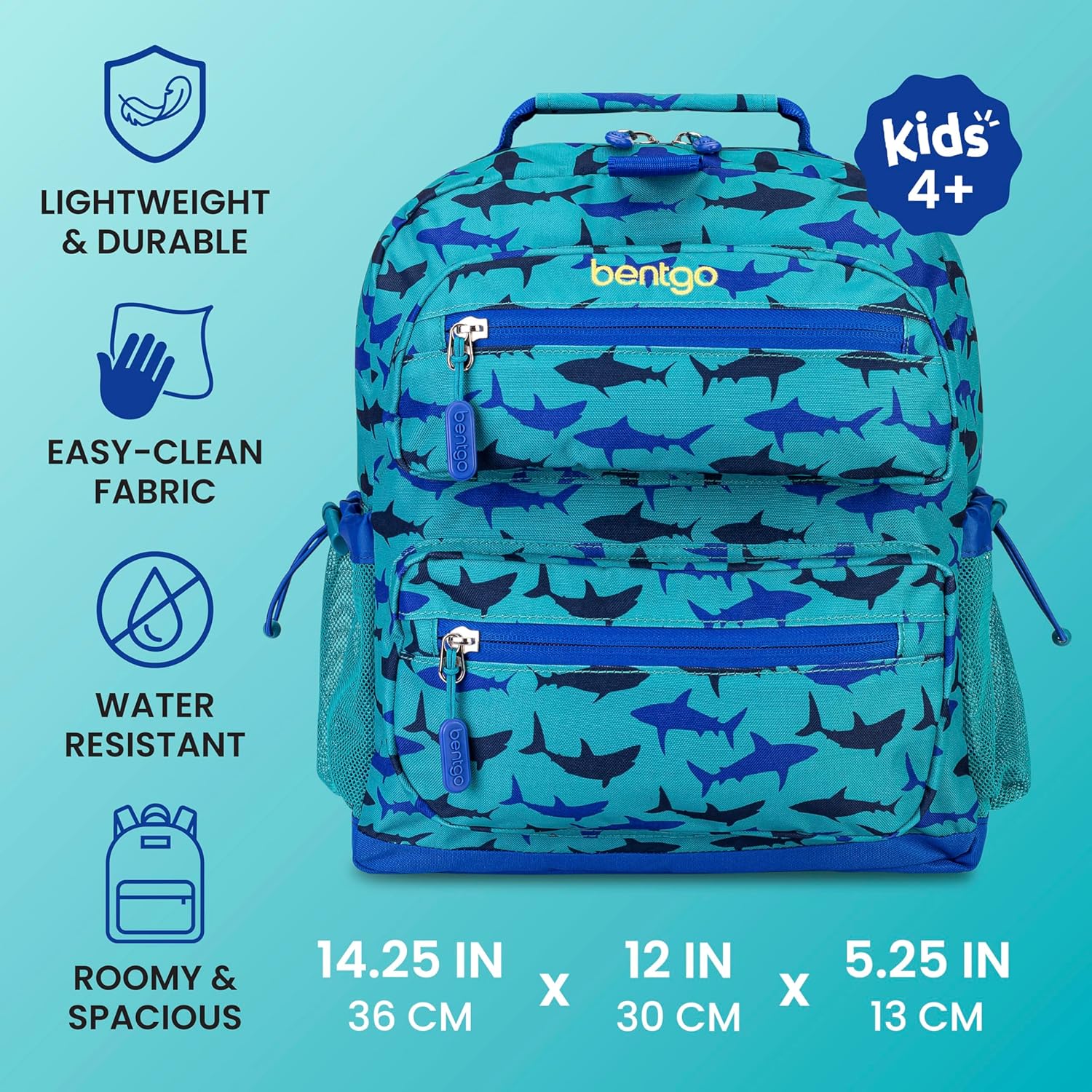  Kids Print Durable & Water-Resistant Backpack thumbnail