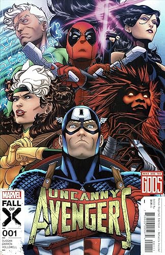 Uncanny Avengers (4th Series) #1 VFNM  Marvel comic book  Jonathan Hickman Deadpool