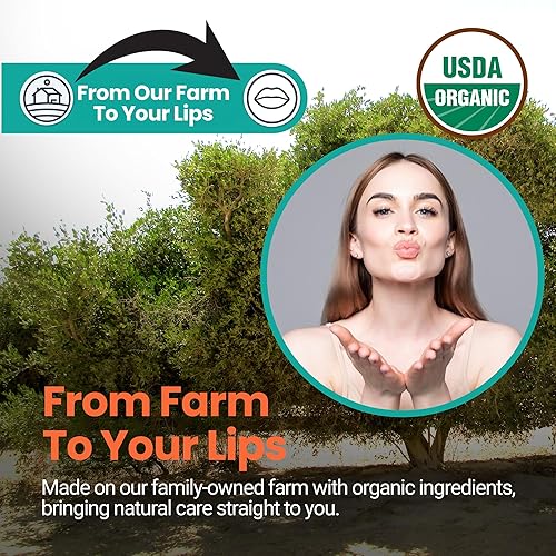 Miniatura 4 de Paquete de 2 bálsamos labiales orgánicos de naranja con más del 70% de aceite de jojoba. 100% natural con cera de abejas. Hidratante naturalmente.