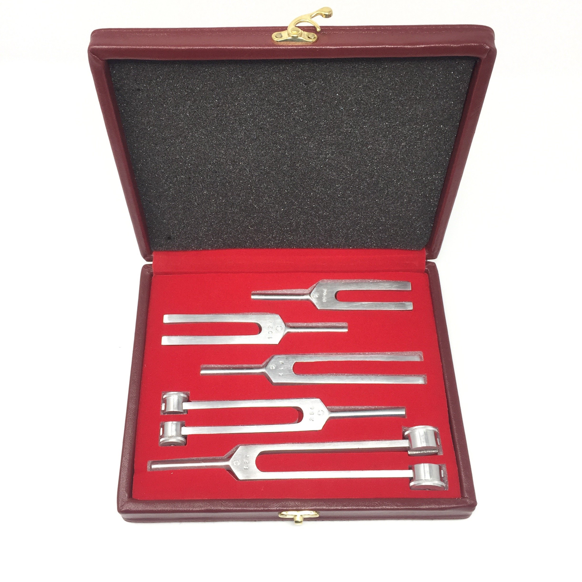 CYNAMED Tuning Fork Set of 5 (C128, C256, C512, C1024, C2048)