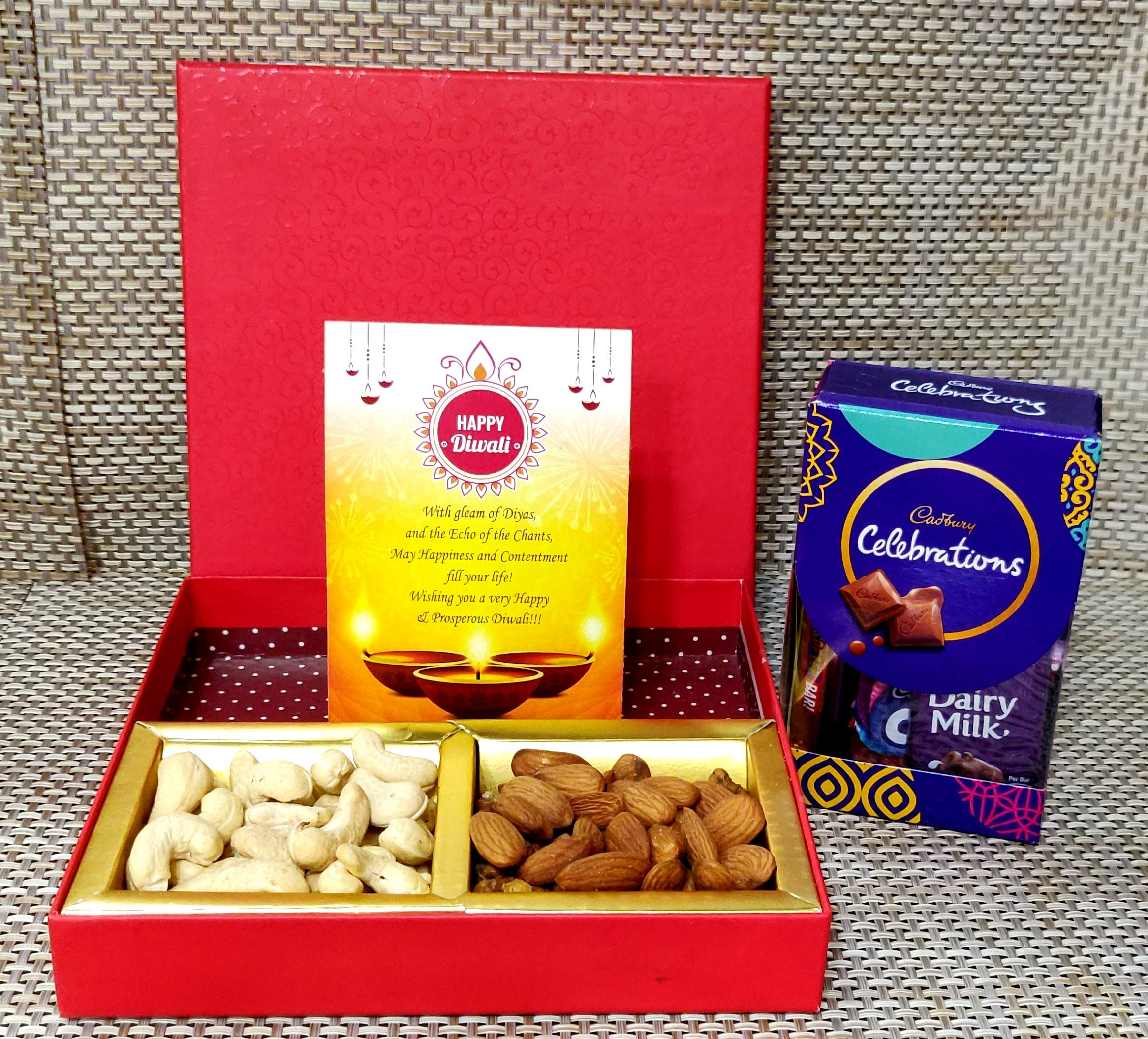 Buy CraftVatika Cadbury Diwali Gift Hampers Dry Fruits Chocolate Gift