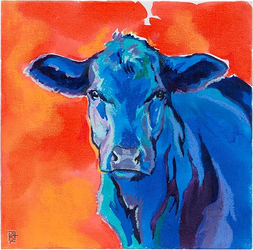 Miniatura 3 de Creative Mark Paneles de lona de algodón, paquete de 12 unidades, 12 x 16 pulgadas, calidad profesional, imprimado acrílico, para pintar, acrílicos,