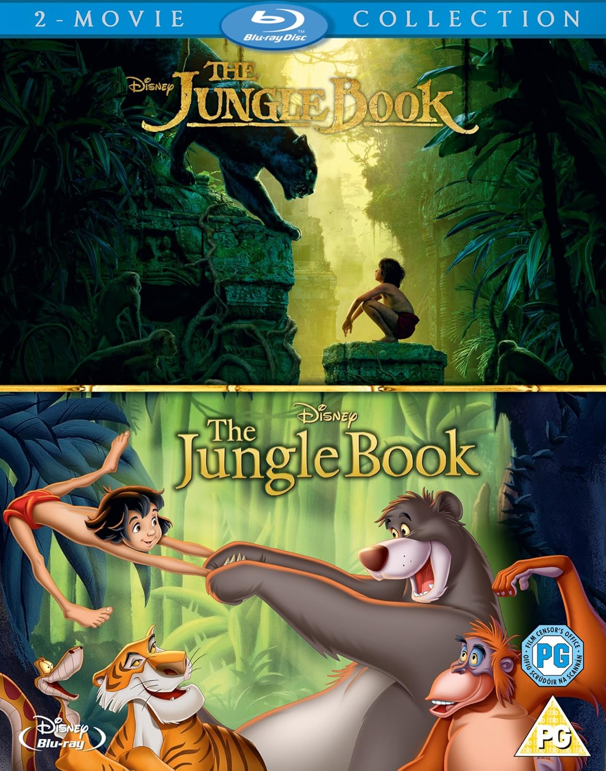 Amazon Jungle Book (L/A 2016) & Animated Dblpck [BluRay] [Import