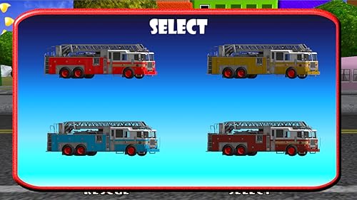 image for Coded Velocity, Inc. Fire Truck Race & Rescue! Toy Car Game For Toddle