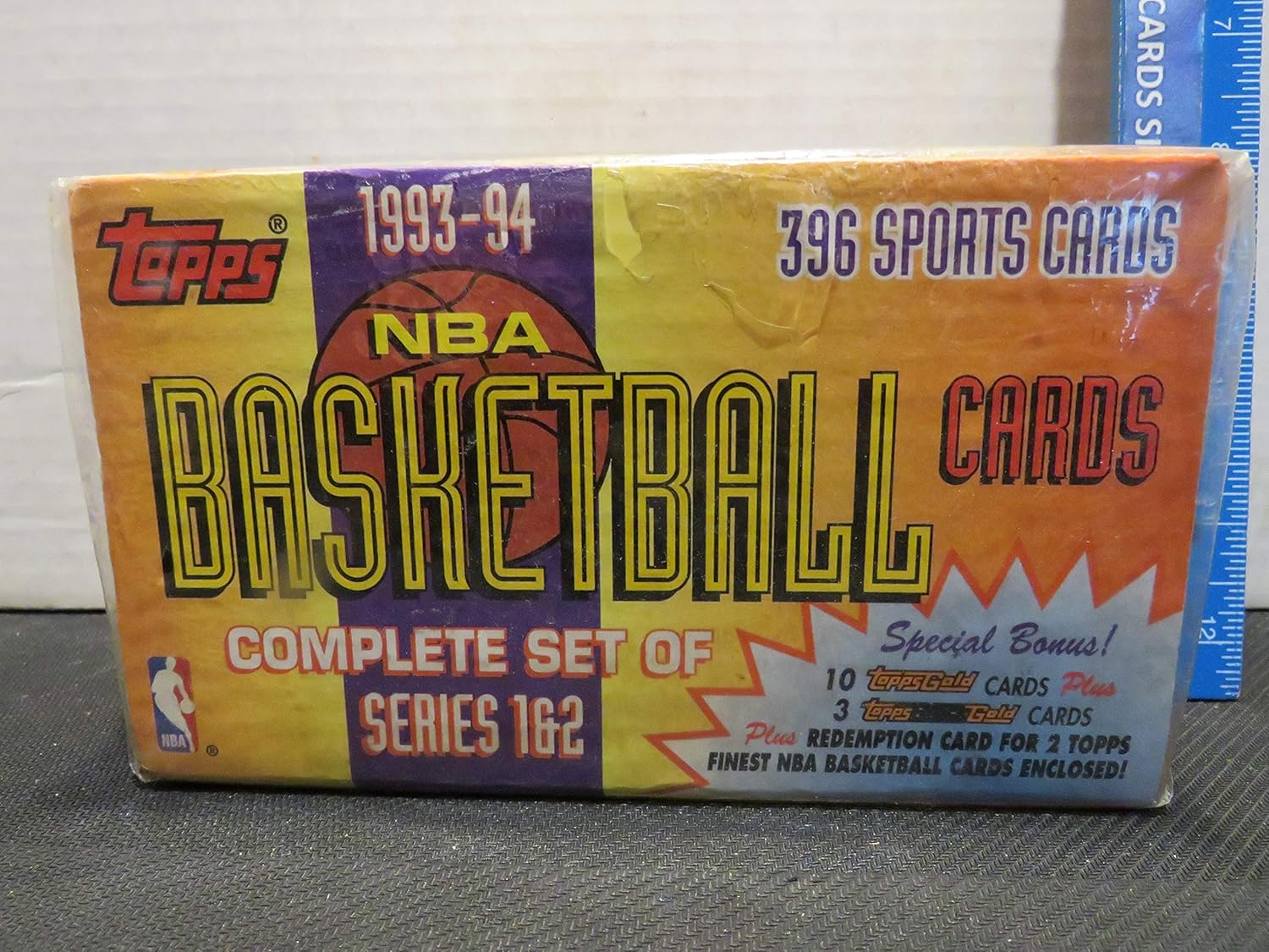 1993-94 TOPPS BASKETBALL FACTORY SEALED SET (396) MINT 5-JORDAN'S IN BASE SET !