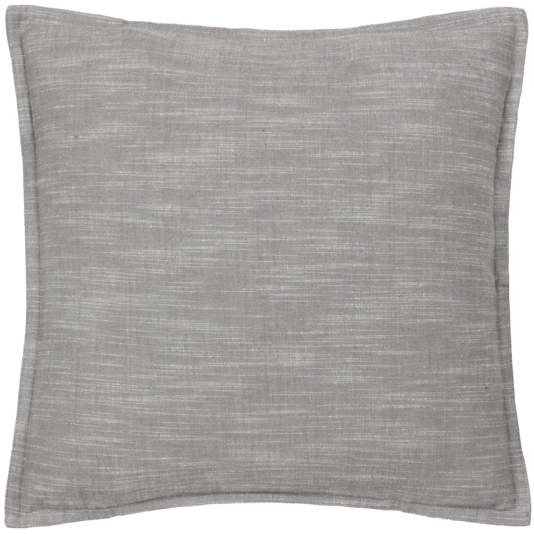 furn. Yard Torresman Cotton Slub Cushion Cover, Stone, 45 x 45 cm (Pack of 1)
