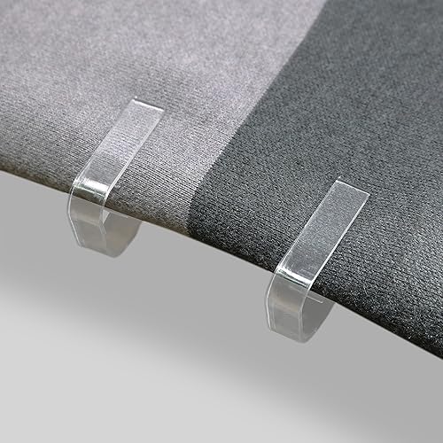 Miniatura 4 de Clips de plástico transparente para mantel – Accesorio de picnic – Juego de 72