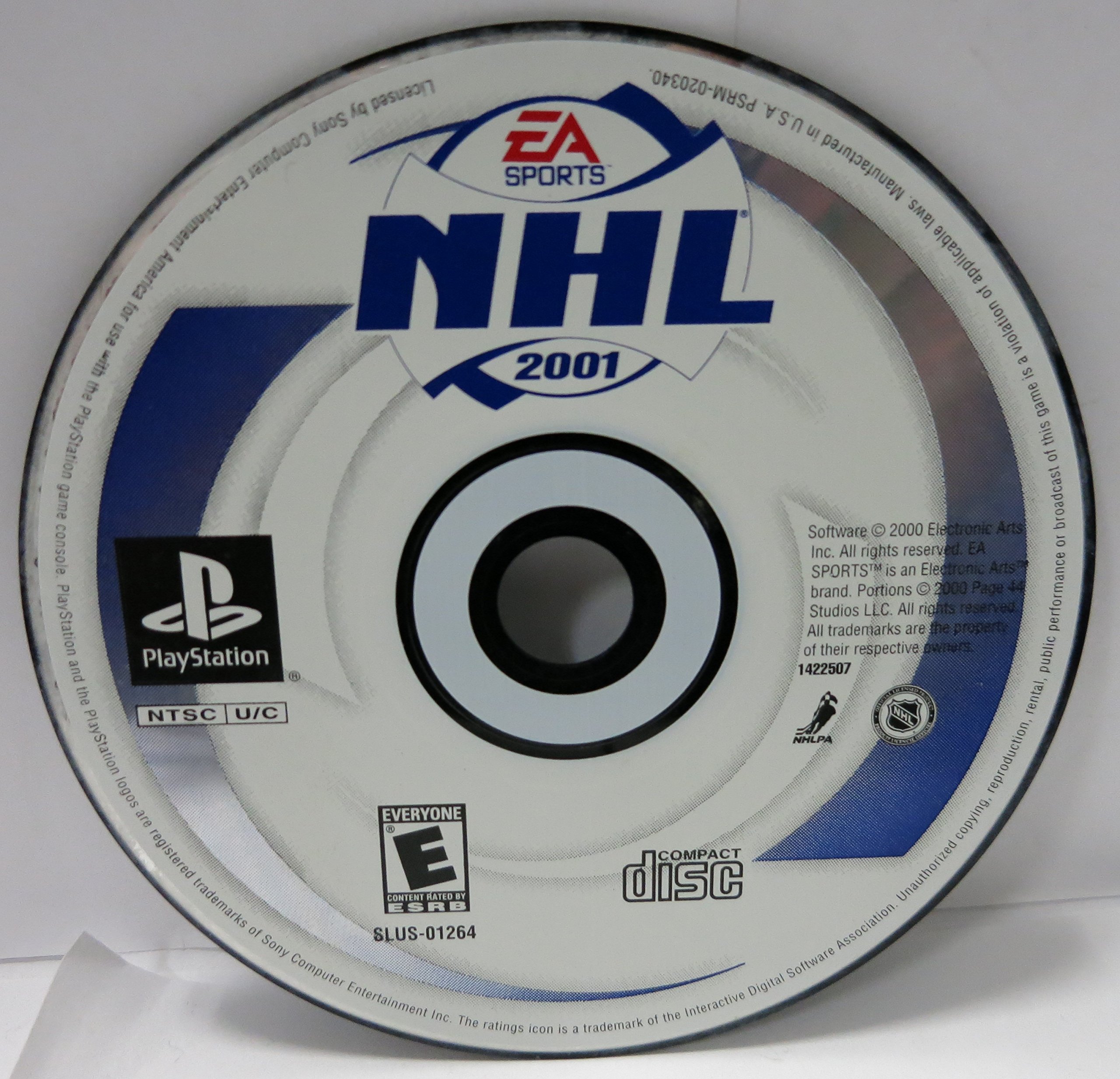 NHL 2001 - PlayStation [video game]