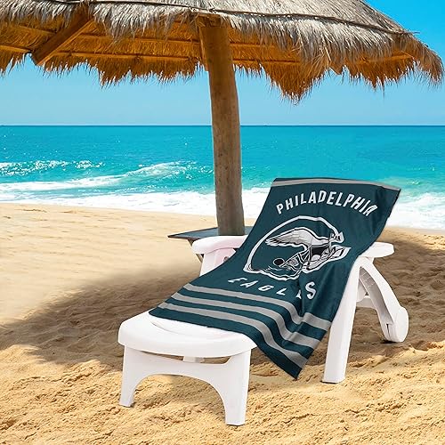 Vista 87 de NORTHWEST NFL State Line - Toalla de playa, 30 x 60, Green Bay Packers