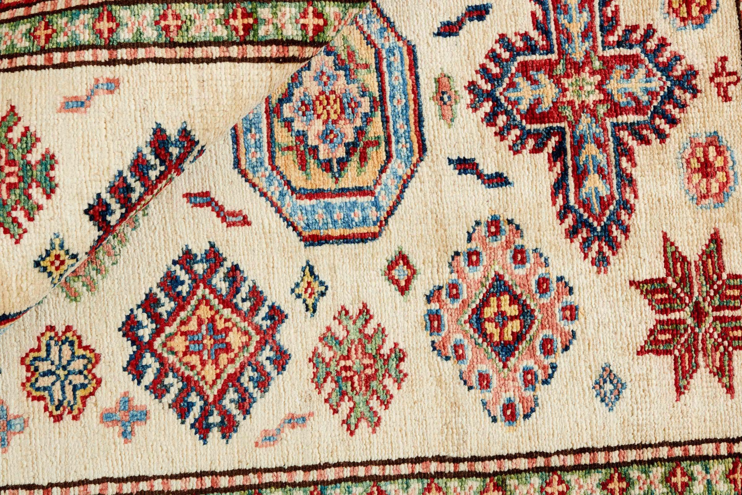 Kazak 78x119 Ręcznie tkane Dywan orientalny Dywan Wełna Pakistan