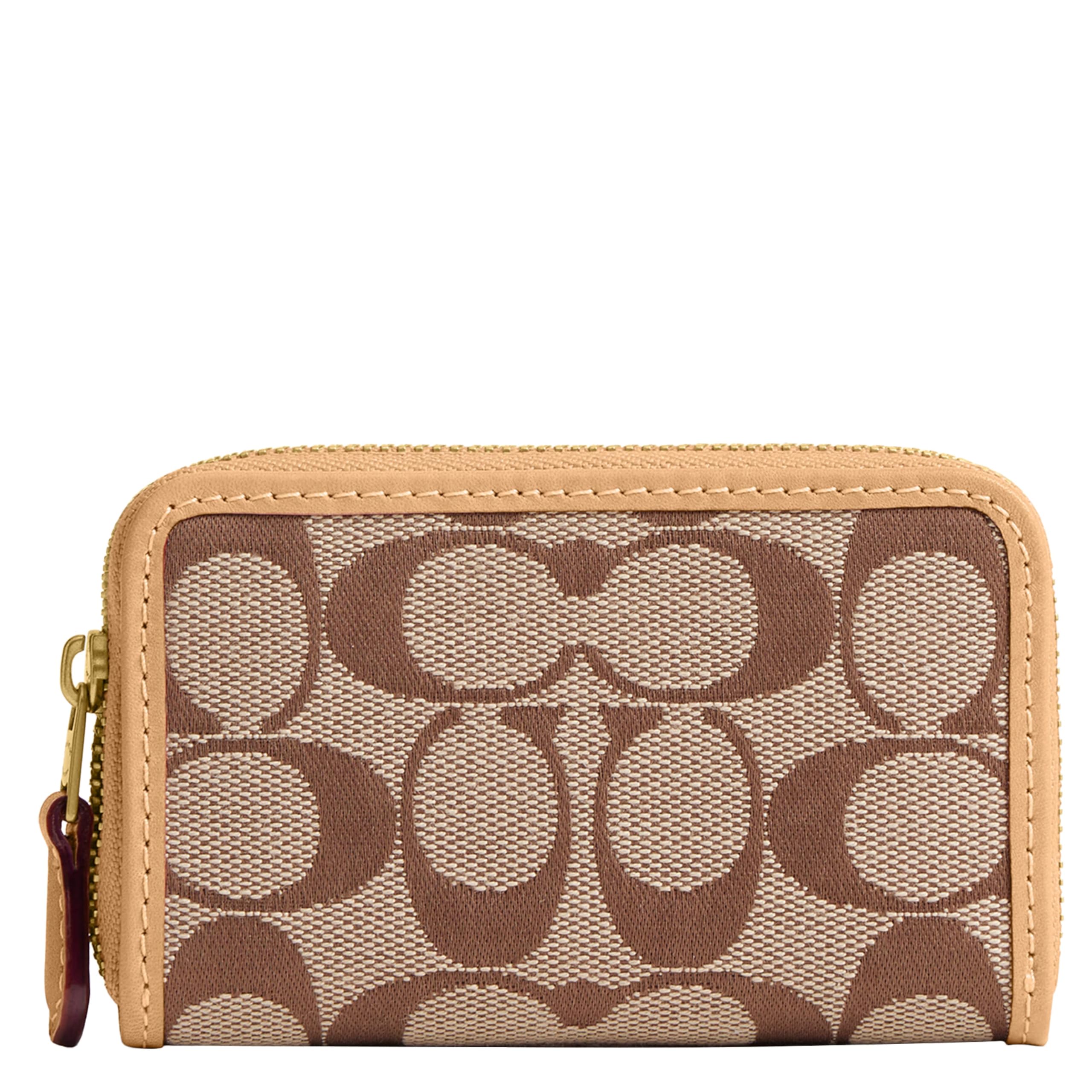 Coach Small Zip Around Card Case