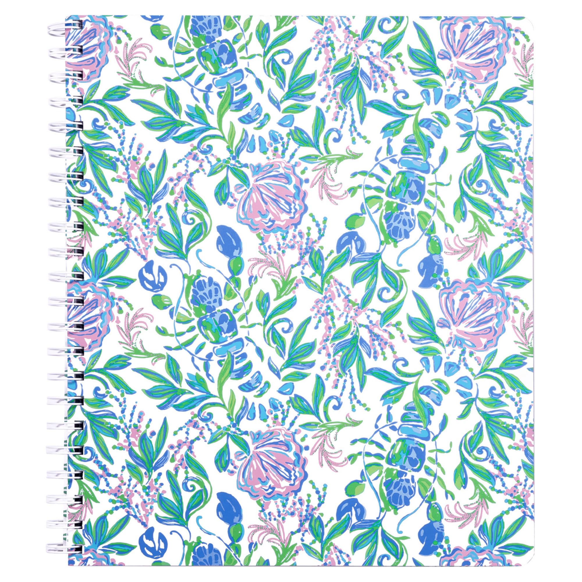 Cahier d'écriture Lilly Pulitzer Just a Pinch grand modèle pour organiser vos notes de bureau
