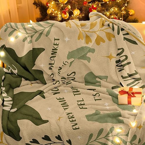 Miniatura 6 de Regalos para el día de la madre, manta para mamá de 60 x 50 pulgadas, mejor mamá osa, regalos geniales de cumpleaños para madre, regalo para mamá de