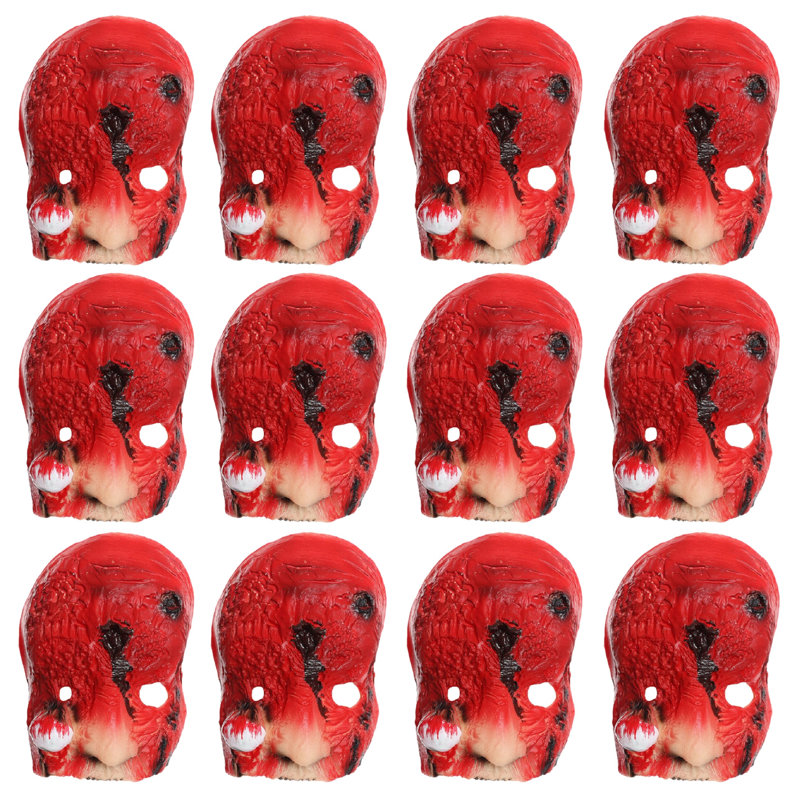 Bullet Wound Halloween Mask – Pack Of 24 - Realistic Latex Fancy Dress Accessory for Halloween Parties & Costume Events