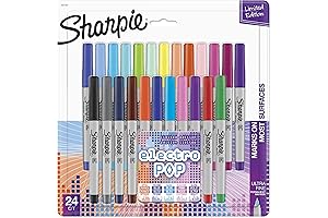 Electro Pop Permanent Markers: Fine-Tipped Vibrance for Artistic Expressions