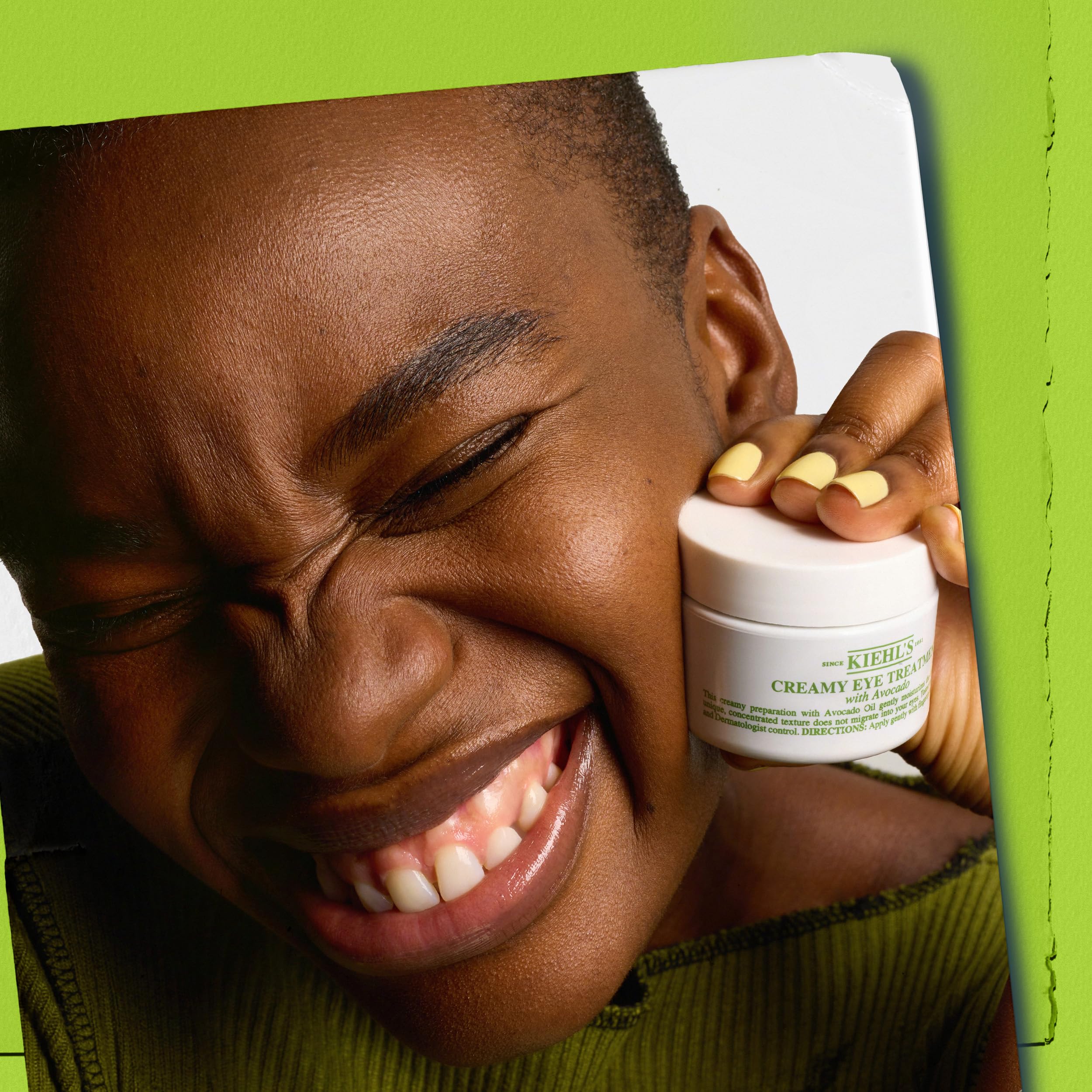 KIEHL'S Creamy Eye Treatment with Avocado, 28 ml, feuchtigkeitsspendende Avocado-Augencreme, 24 h Feuchtigkeit