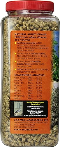 Miniatura 2 de Zoo Med Fórmula alimentaria natural de iguana, 20 onzas, adulto