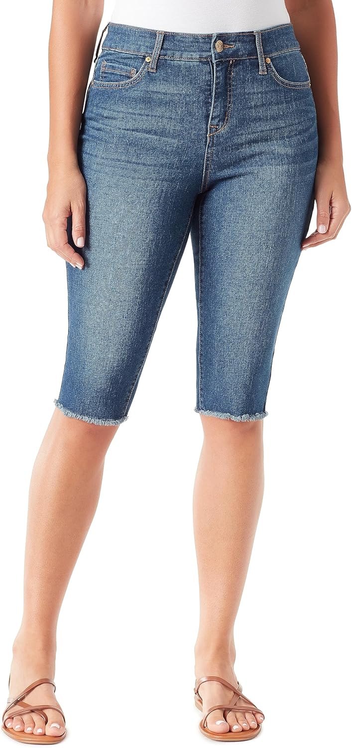 Vintage America Blues Women's Petite Chelsea Slim Midrise Skimmer