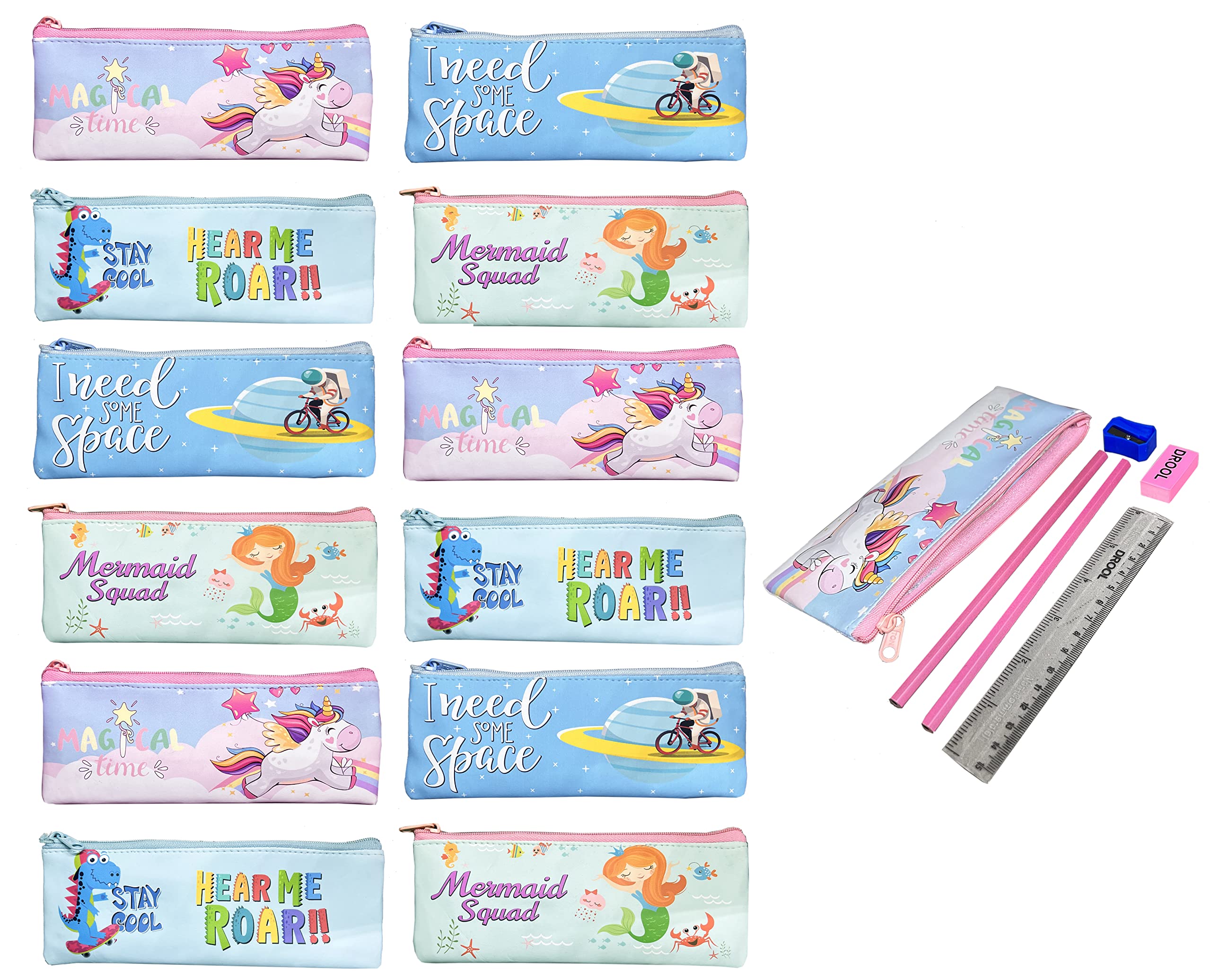 See full amazon price history chart for JIADA Set Of 12 Pouch Stationery Pack - Each Pack includes Fancy Pouch, Pencils, Ruler, Eraser and Sharpener. Best Return Gift For Kids JIADA Set Of 12 Pouch Stationery Pack - Each Pack includes Fancy Pouch, Pencils, Ruler, Eraser and Sharpener. Best Return Gift For Kids (B0BRSKKCLN) Amazon Price History, Amazon Price Tracker