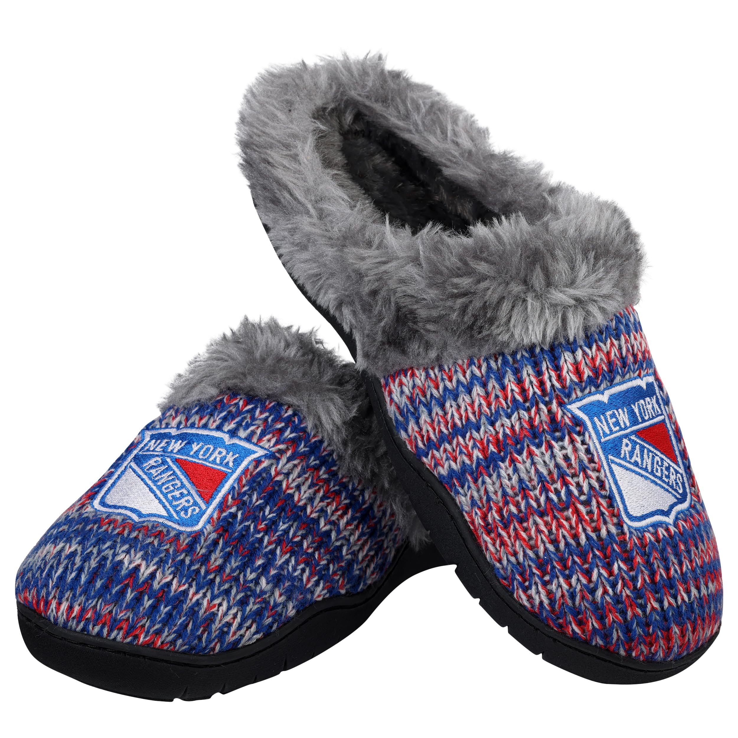 FOCO Womens NHL Team Logo Peak Slide Slippers
