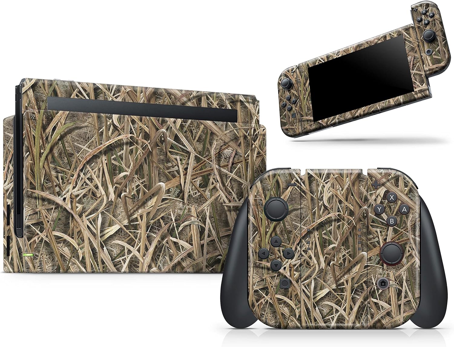 Full-Body Wrap Decal Protective Skin-Kit Compatible with Wii - Mossy Oak Elements Coastal Rainbow-Trout