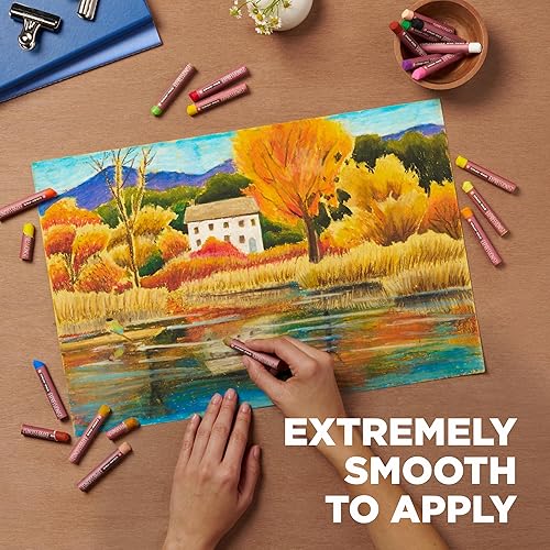 Miniatura 3 de Sakura XLP12 Cray-Pas Expressionist juego de pasteles al óleo de colores surtidos, 12 unidades