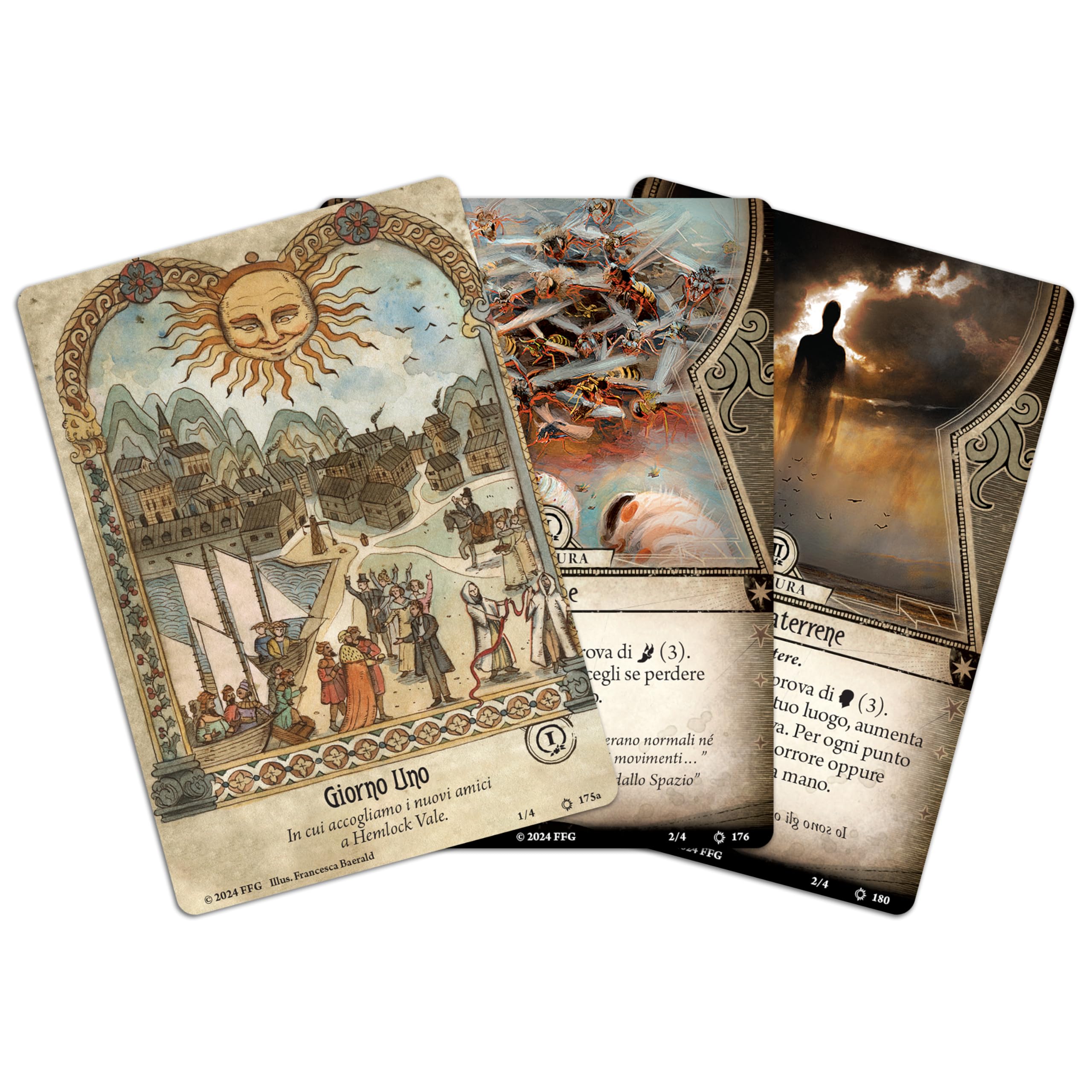 Asmodee - Arkham Horror LCG – La Festa di Hemlock Vale – Esp. Campagna, Espansione Gioco da Tavolo, 1-4 Giocatori, 14+ Anni, Edizione in Italiano