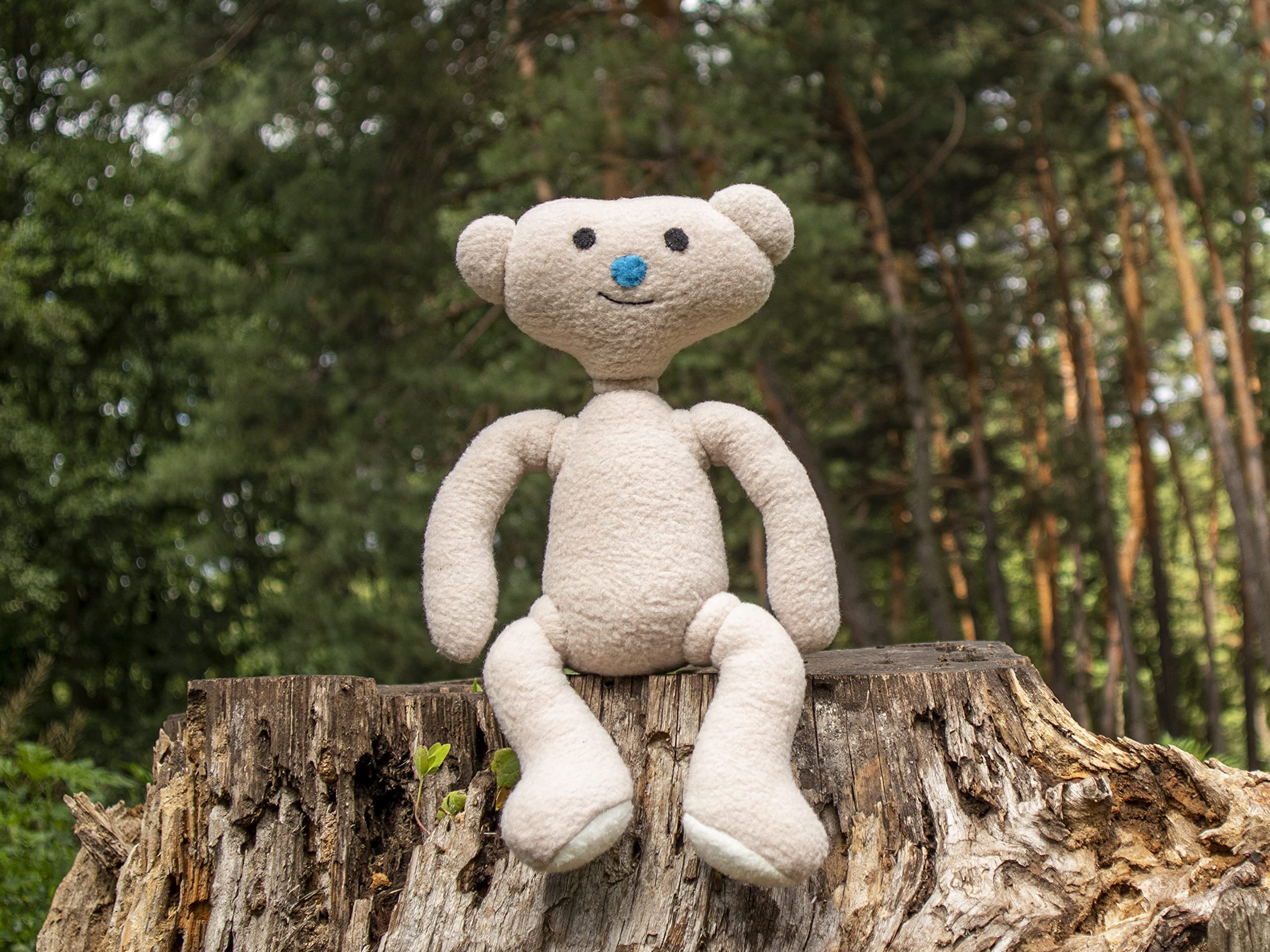 Amazon.com: MONSTOY Bear Alpha Plush Handmade Horror Plush Toy 11