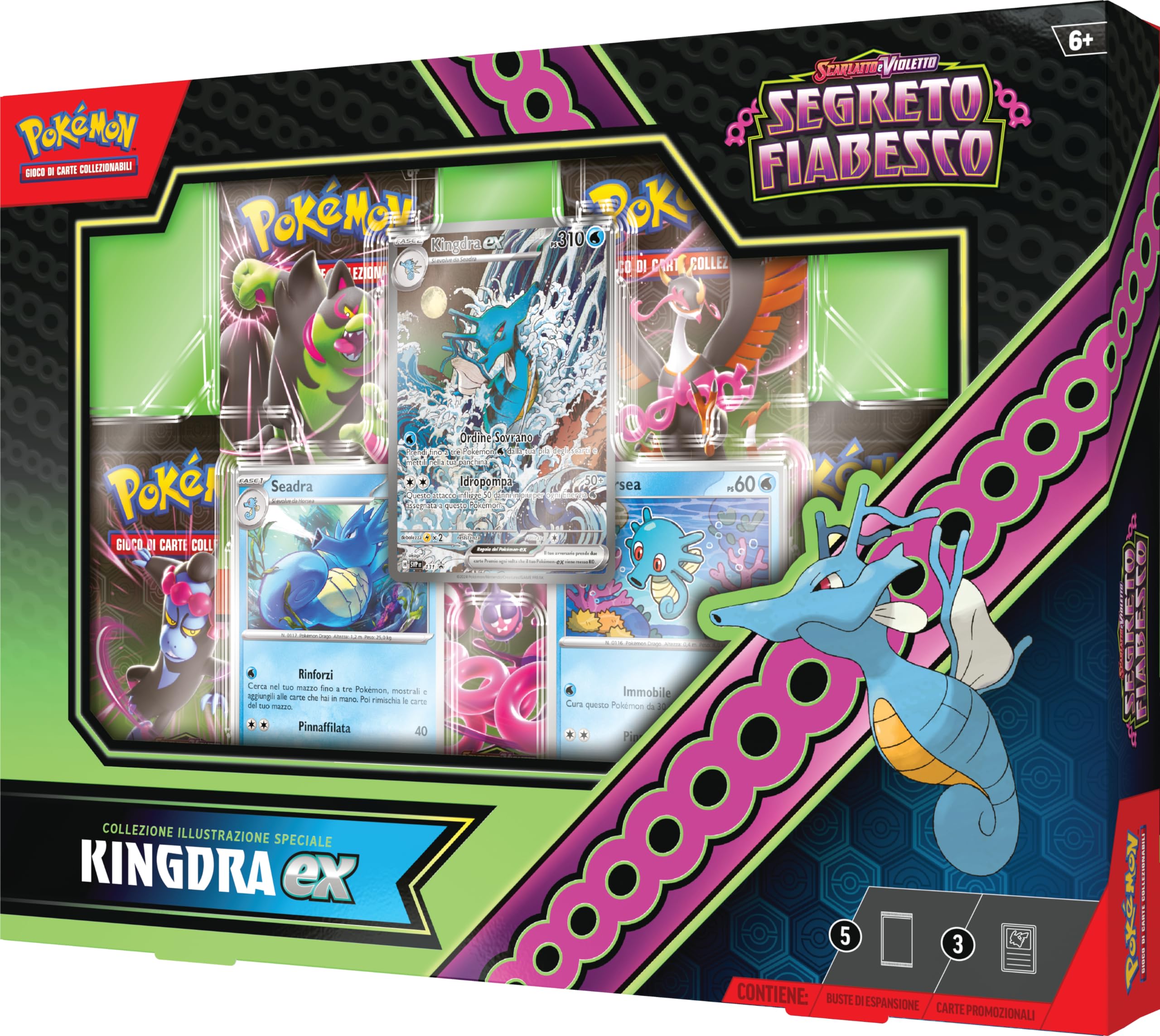 kingdra pokemon card holographic 2024 Japanese Scarlet & Violet Night Wanderer Holo ex #12 CGC 10 GEM MINT on Fanatics Collect holofoil pattern or surface detail) Buy Kingdra 033163 Swsh05: Battle