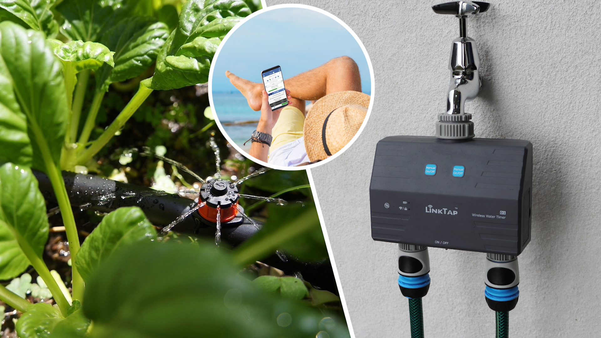 Watch LinkTap D1 Dual Outlet Wireless Water Timer on Amazon Live