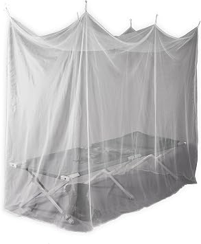 Mosquito Net by Cotmaster Single/Twin White Rectangular 75 Denier 36" Wide X 84" Long x 66" High