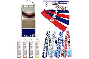 Disney Cruise Essentials (3 Items) Fish Extender, Luggage Tags, Towel Bands, and Lanyards