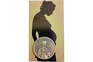 Westmon Works St Gerard Expectant Mothers Prayer Set with Prayer Token and Pregnancy Holy Card
