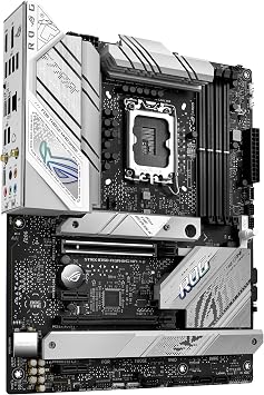 ASUS ROG Strix B760-A Gaming WiFi ATX Motherboard - Intel B760, DDR5, PCIe 5.0, WiFi 6E, Aura Sync RGB
