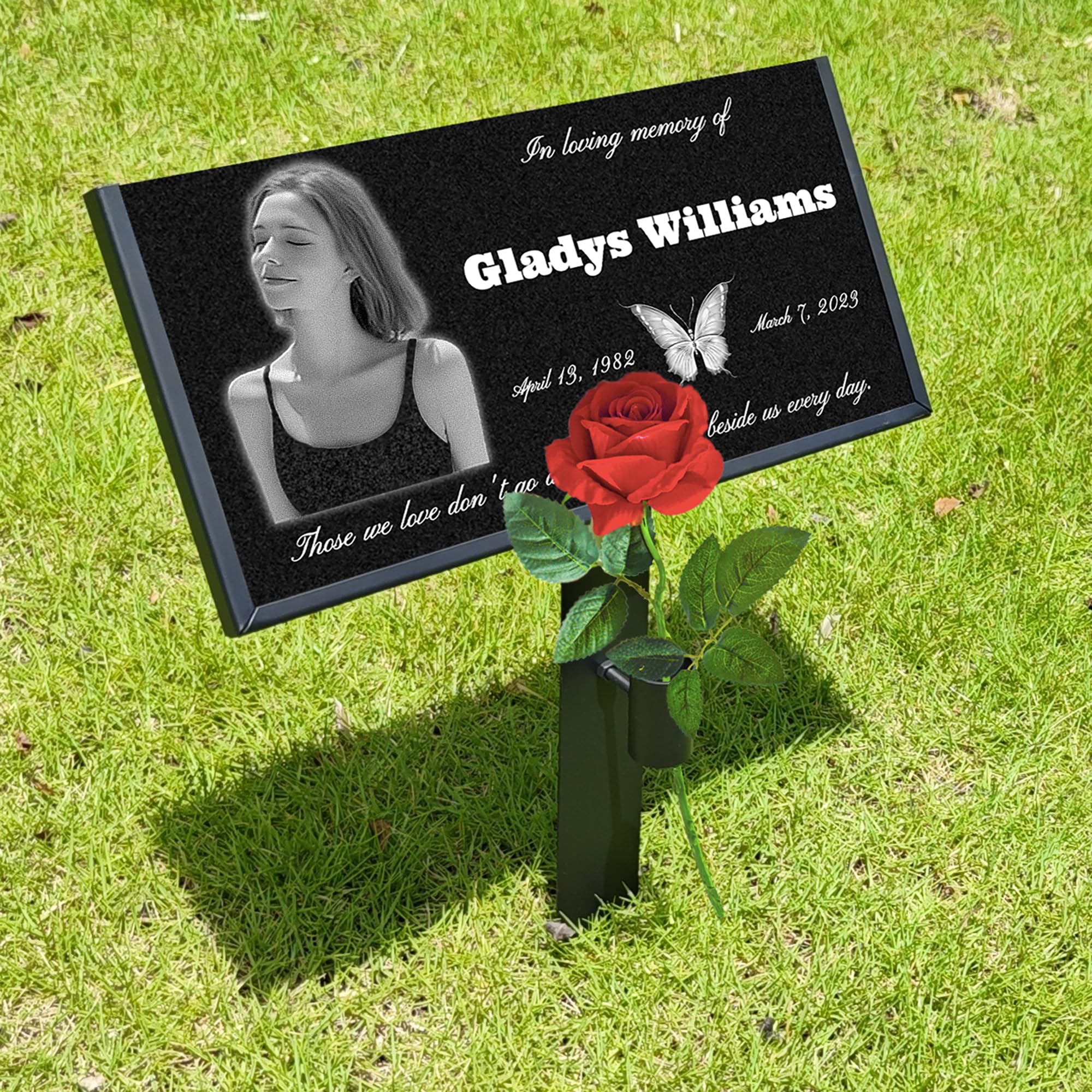 Buy Personalised Headstone, Grave Marker, Grave Plaque, Memorial Stone
