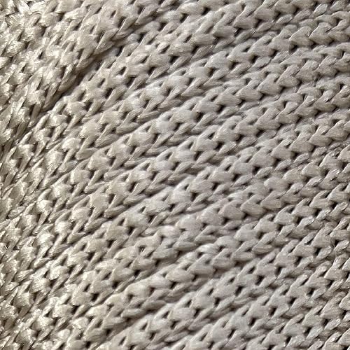 Miniatura 2 de Cordón de macramé de poliéster de alta calidad de 0.118 in (147 yardas), (8.82 onzas), cuerda de macramé 100% polipropileno, hilo colorido para