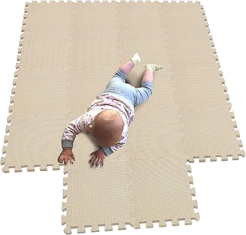 MQIAOHAM - Tapetes de juego para bebe, tapete de espuma en forma de rompecabezas para ejercicio, hogar y equipo de gimnasio, juguete suave para bebe